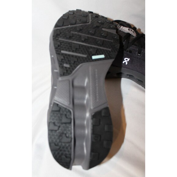 ON CLOUD WOMEN'S CLOUDSURFER TRAIL WP ATHLETIC SNEAKERS BLACK NIB $180 - Picture 8 of 8